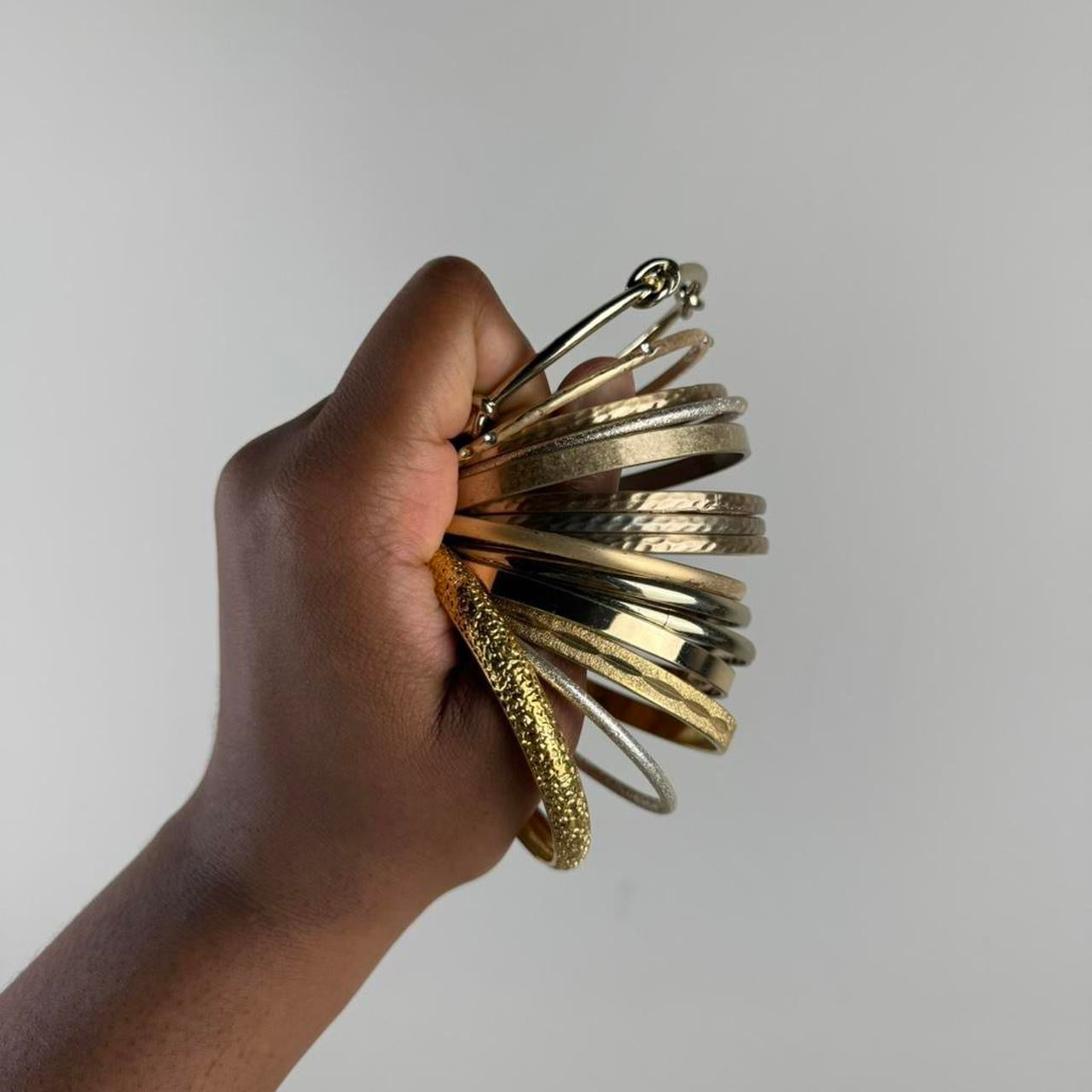 Boho Bangle Stack (mixed metals)