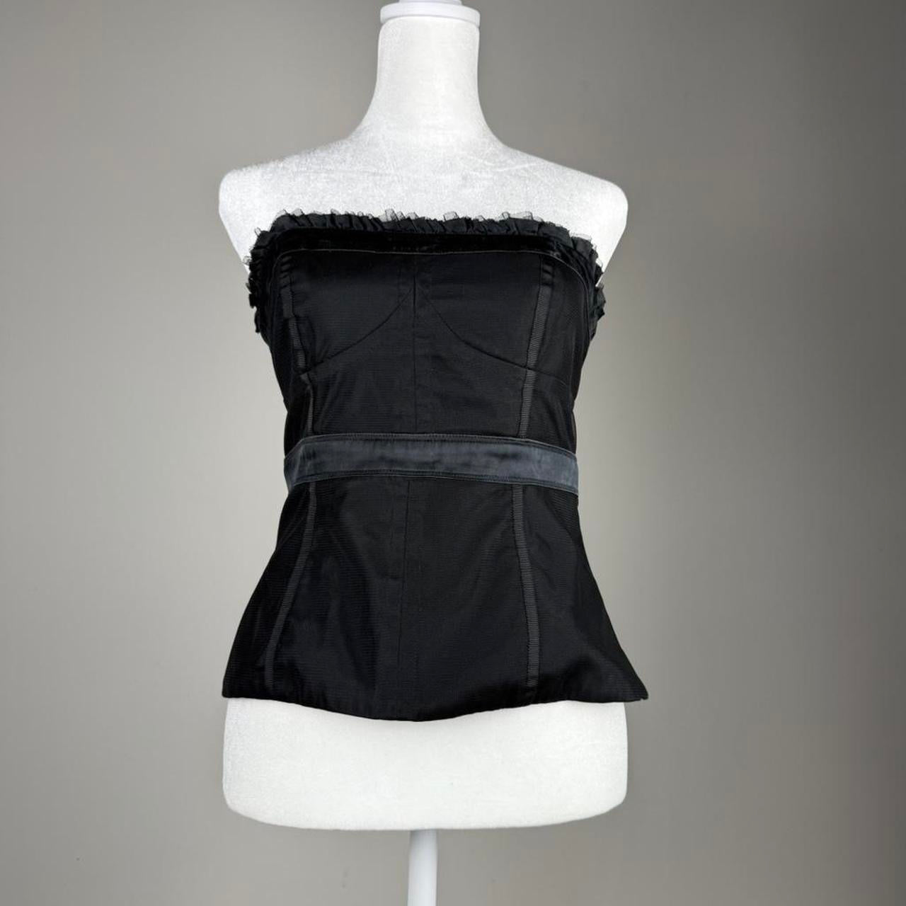 Black corset top