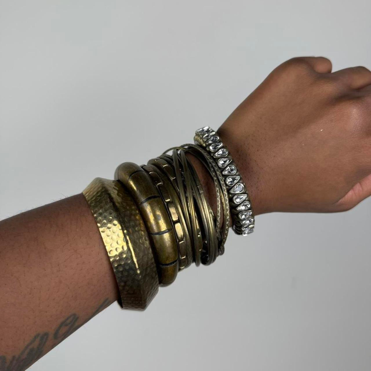 Boho bangle stack