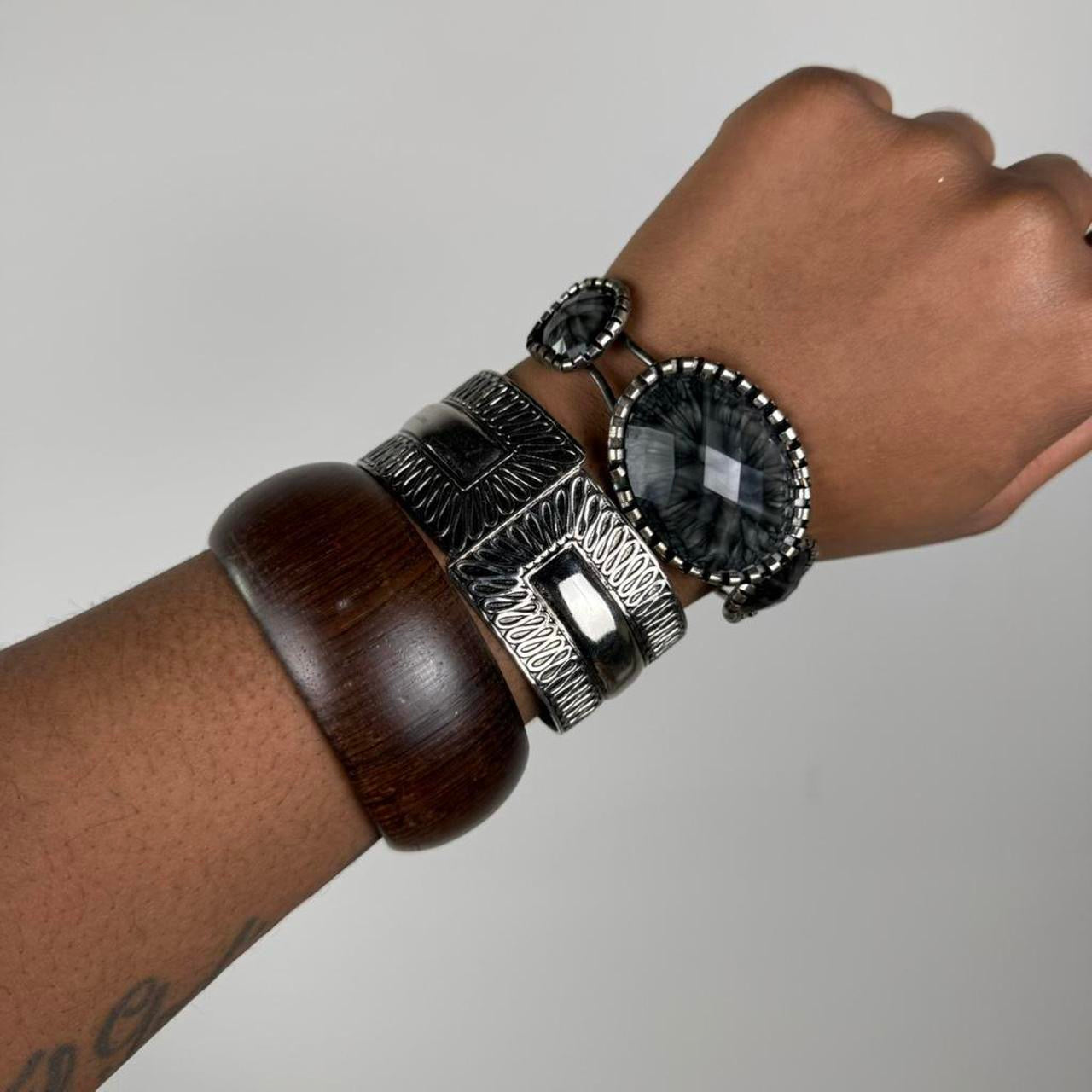 Boho bangle stack