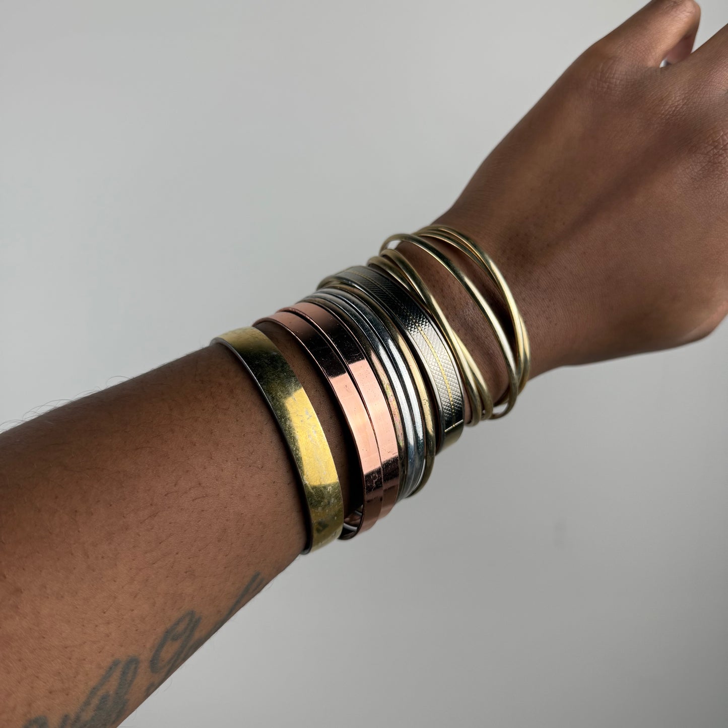 Boho bangle stack