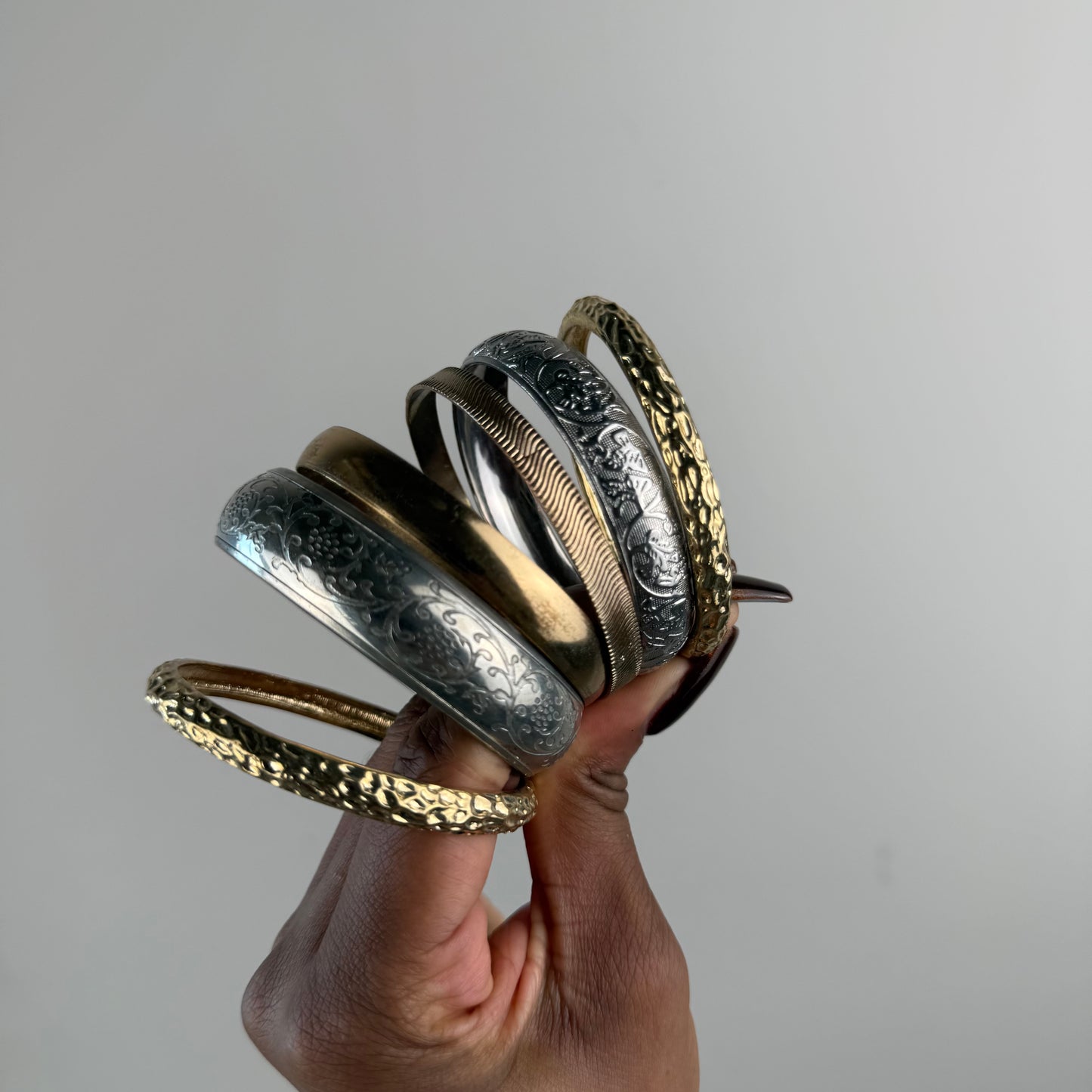 Boho bangle stack