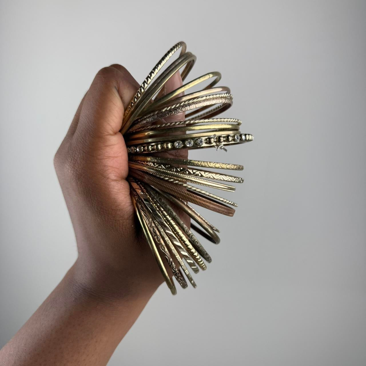 Boho Bangle Stack (mixed metals)
