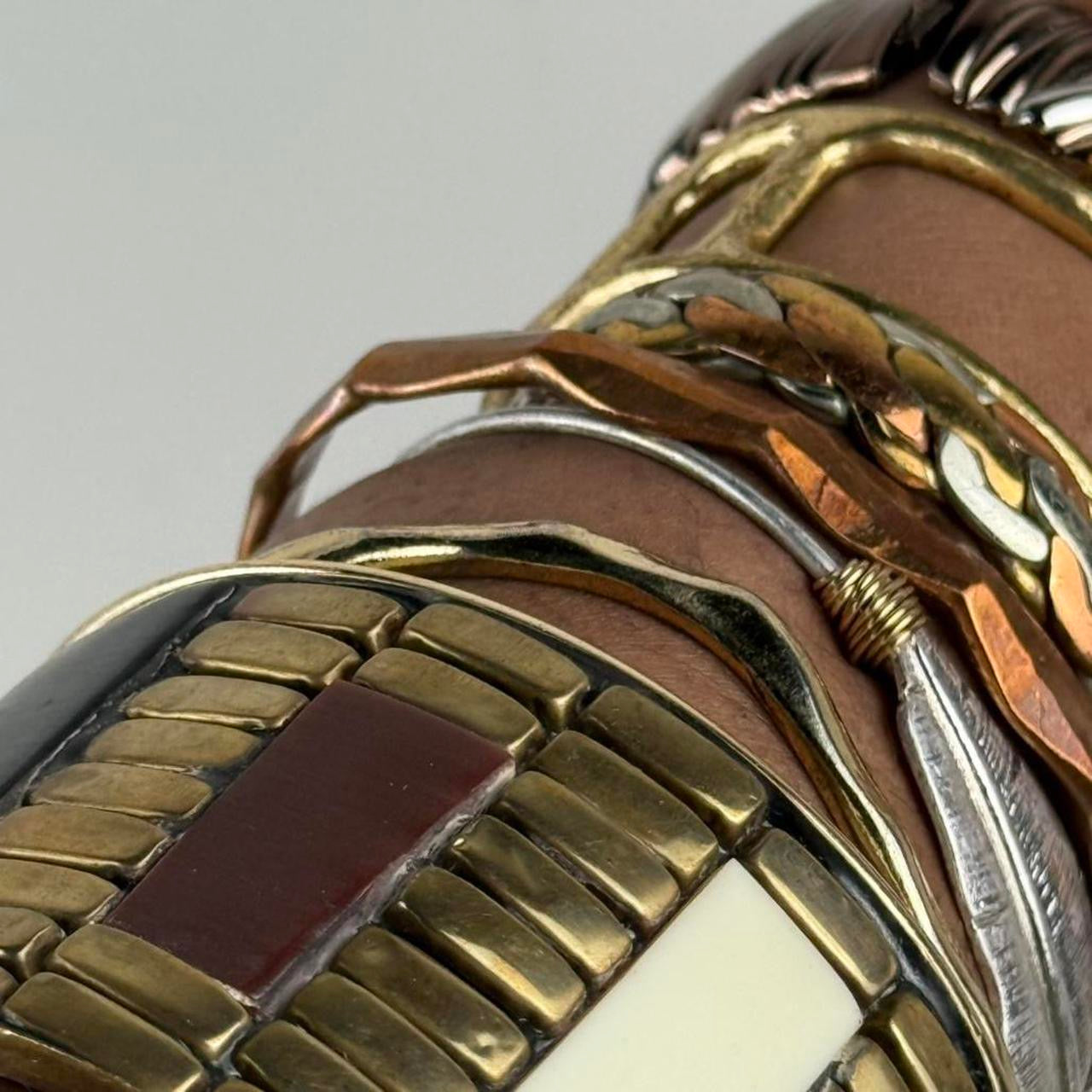 Boho bangle stack
