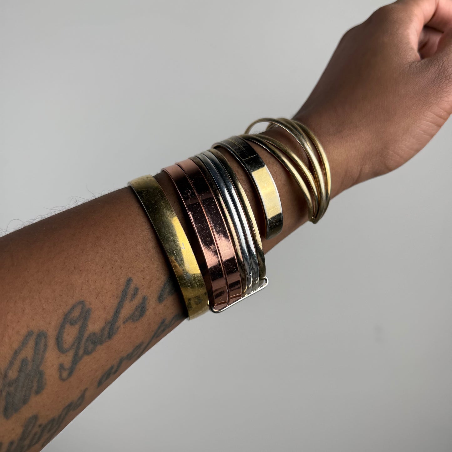 Boho bangle stack