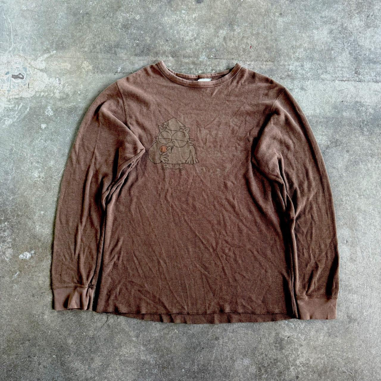 Brown "How many licks" tee