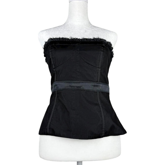 Black corset top