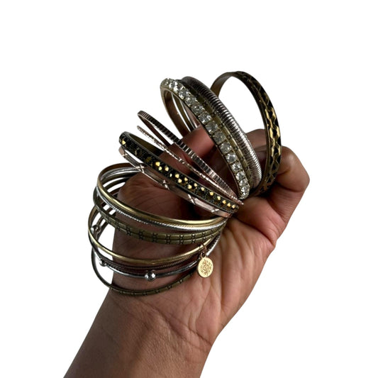 Boho bangle stack