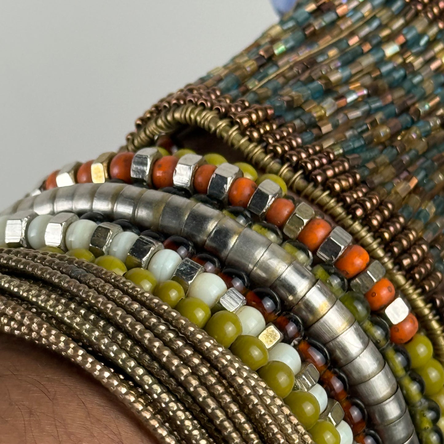 Boho bangle stack