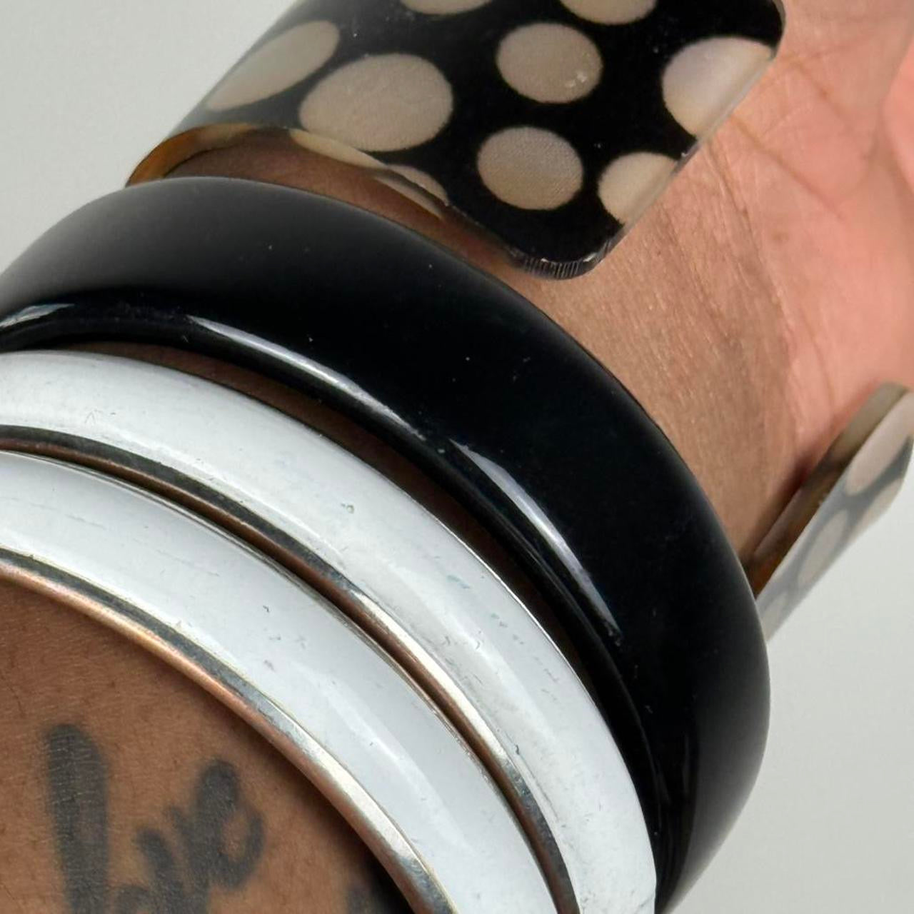 Multicolored Bangle Stack