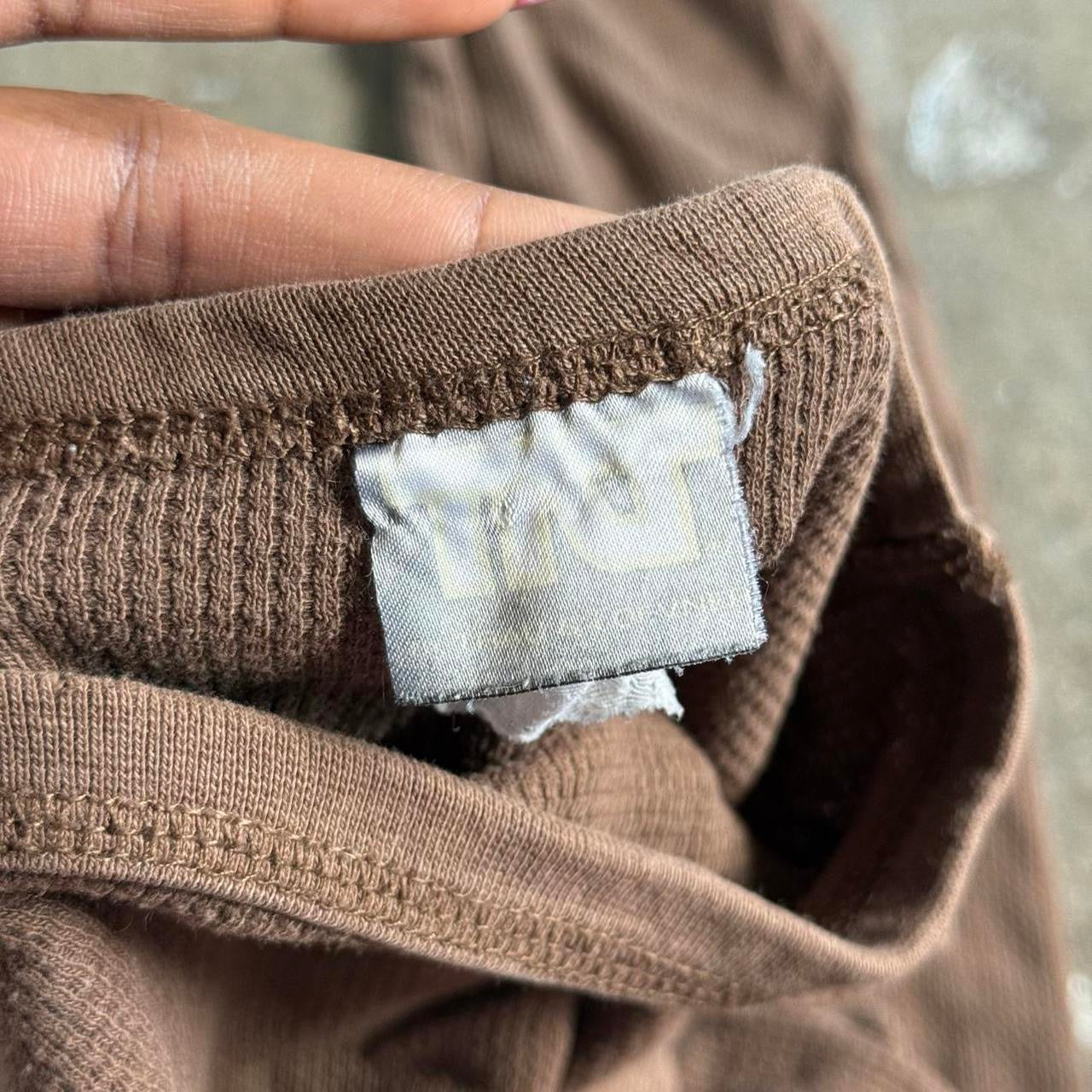 Brown "How many licks" tee