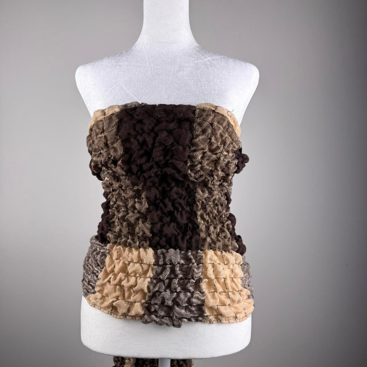 Brown scarf