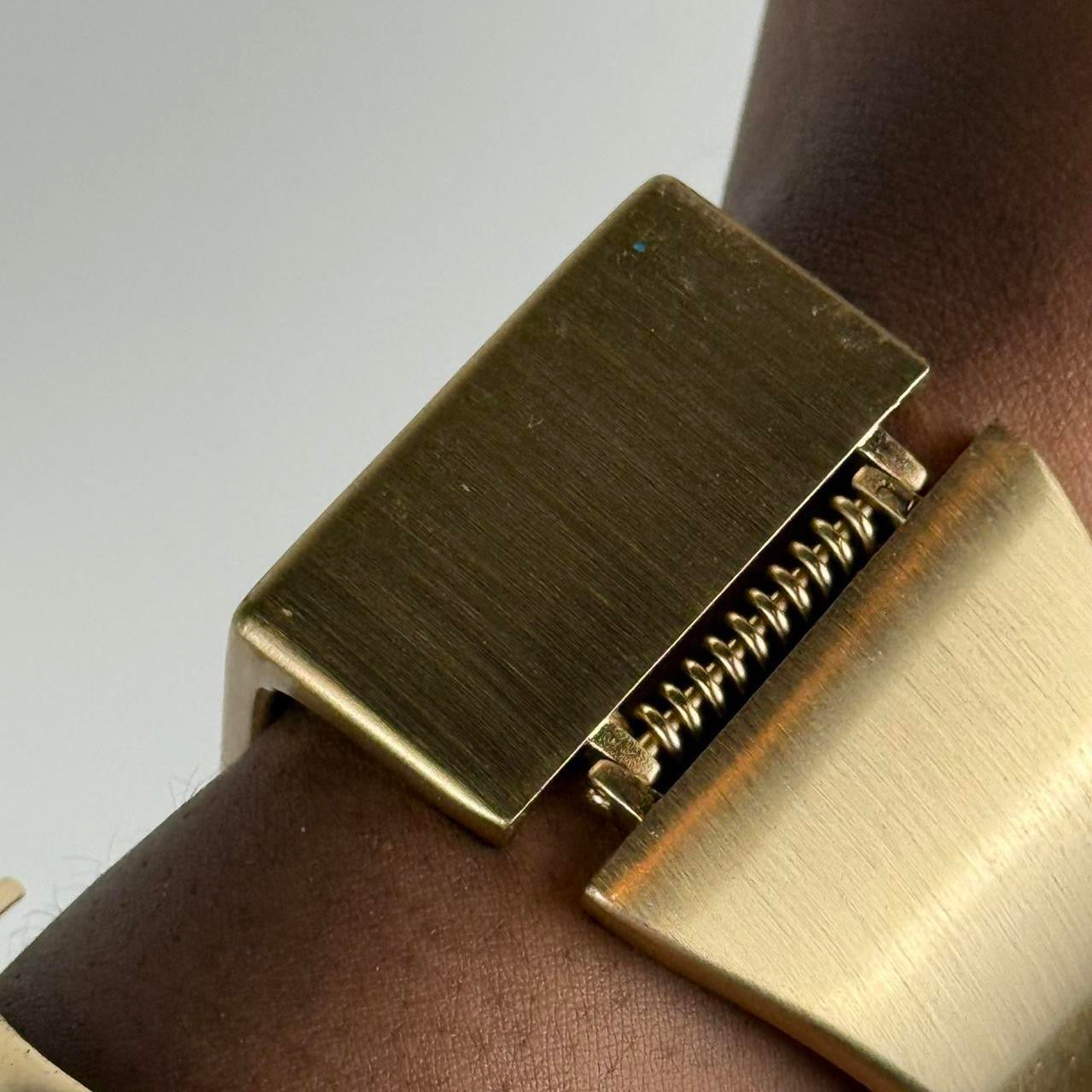 Gold Tone Cuff Stack