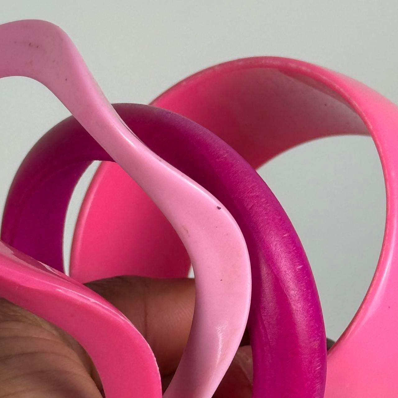 Multicolored Bangle Stack