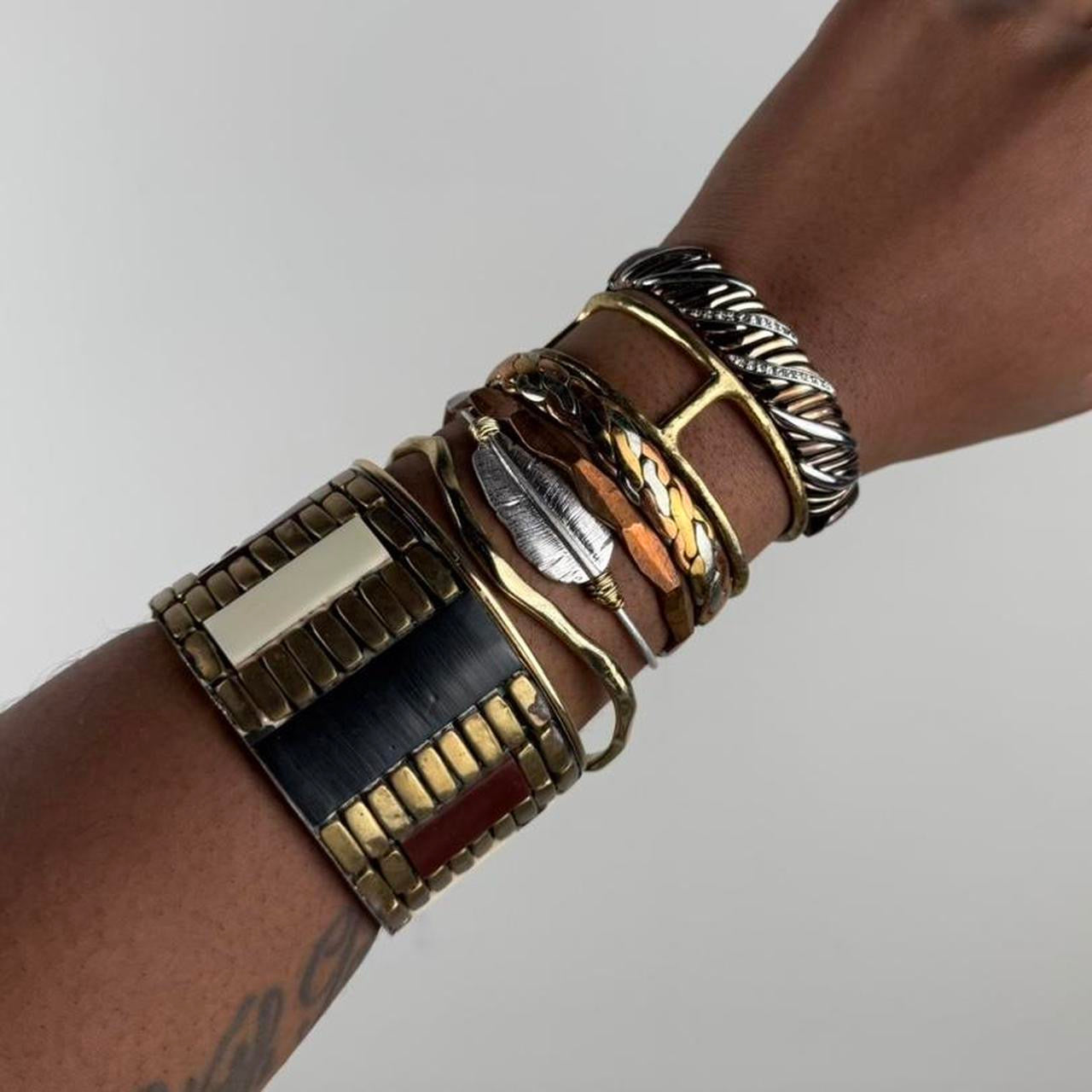 Boho bangle stack