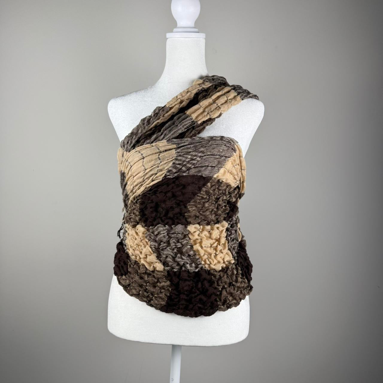 Brown scarf