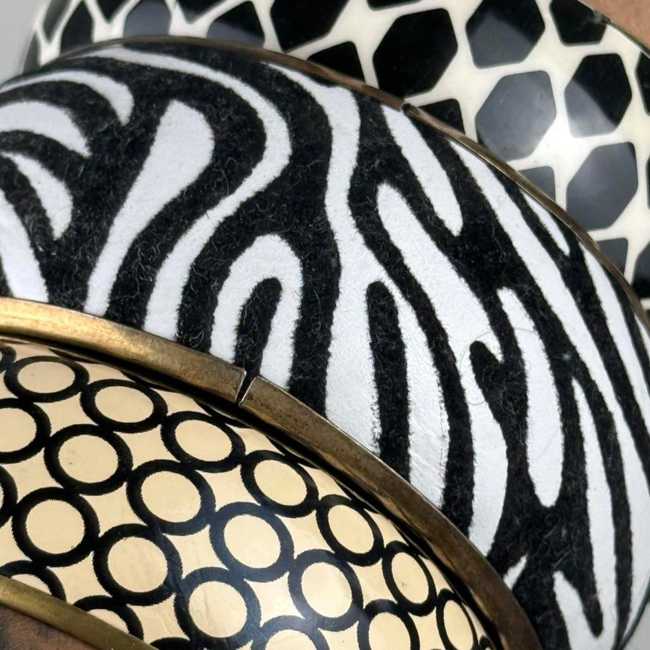 Multicolored Bangle Stack