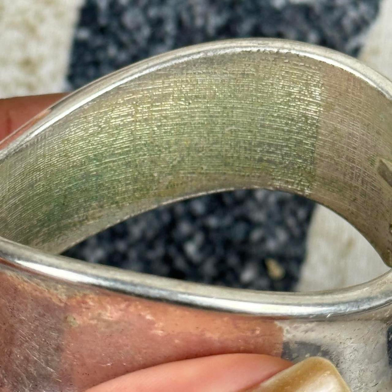 Multicolored bangle cuff stack