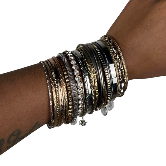 Boho bangle stack