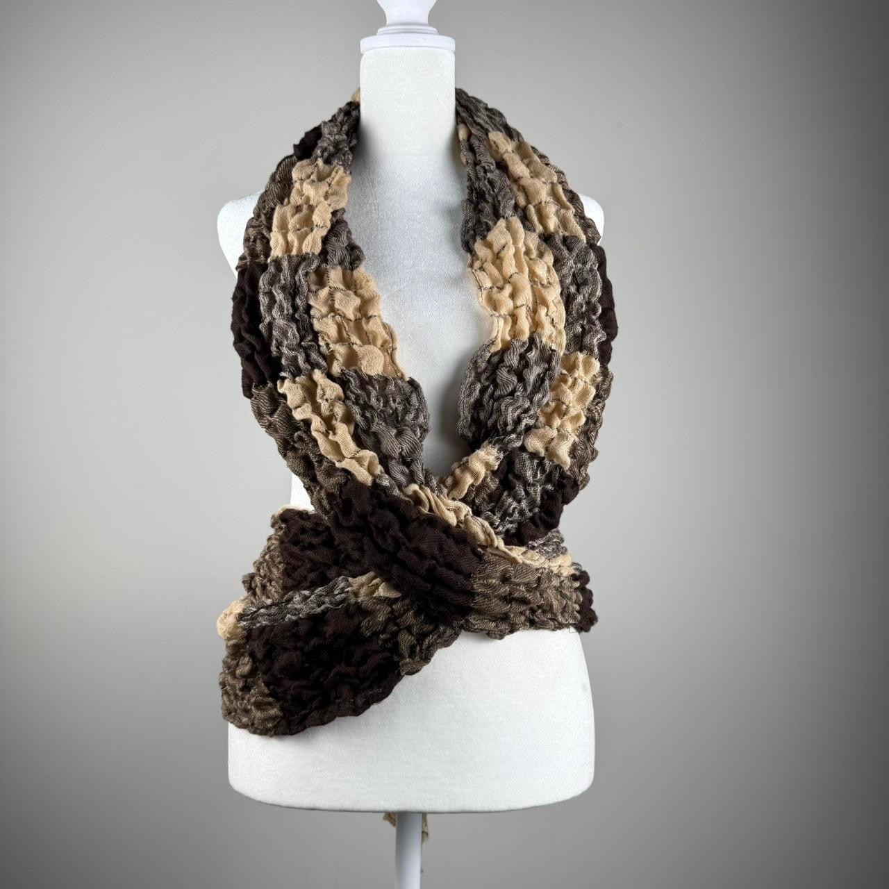 Brown scarf