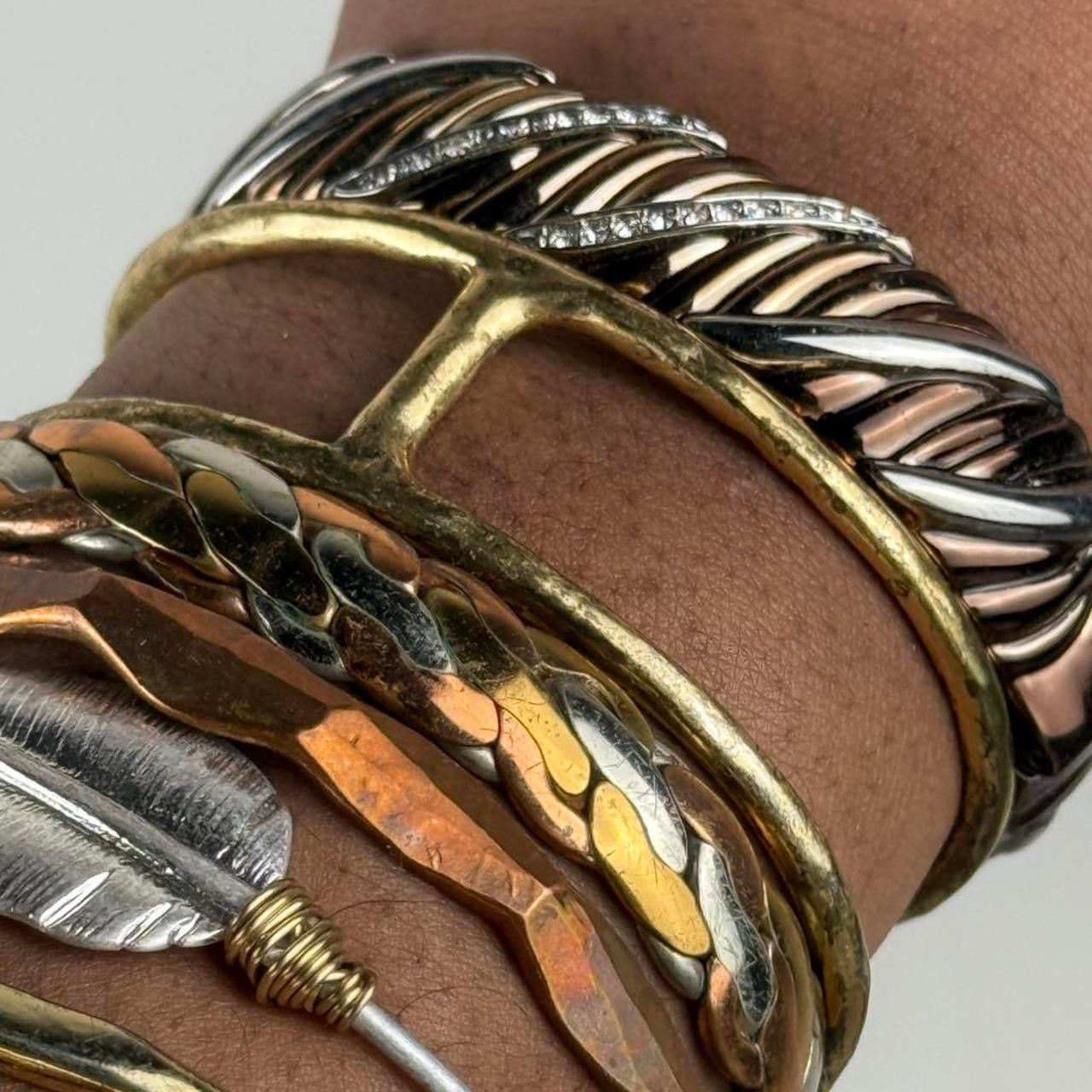 Boho bangle stack