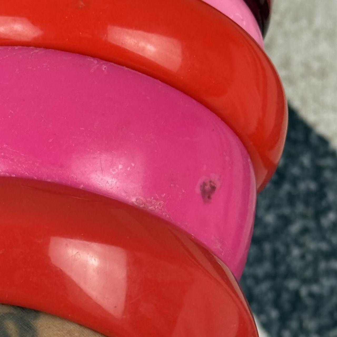 Multicolored Bangle Stack