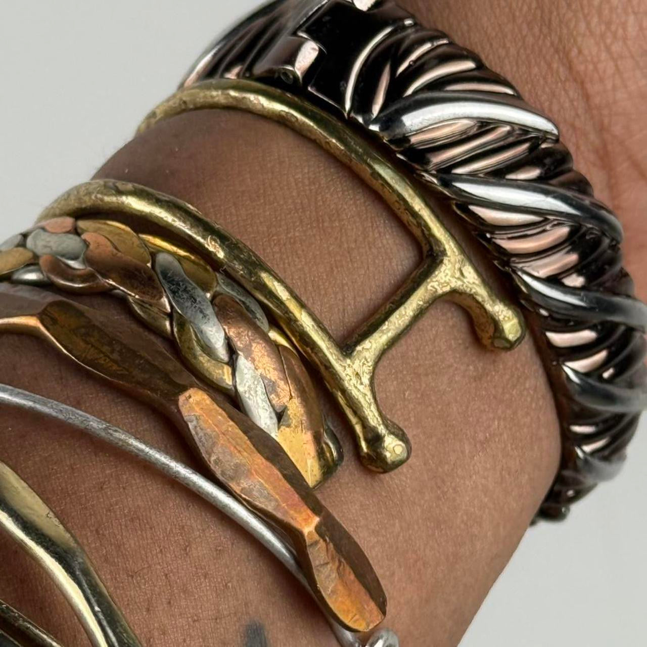 Boho bangle stack