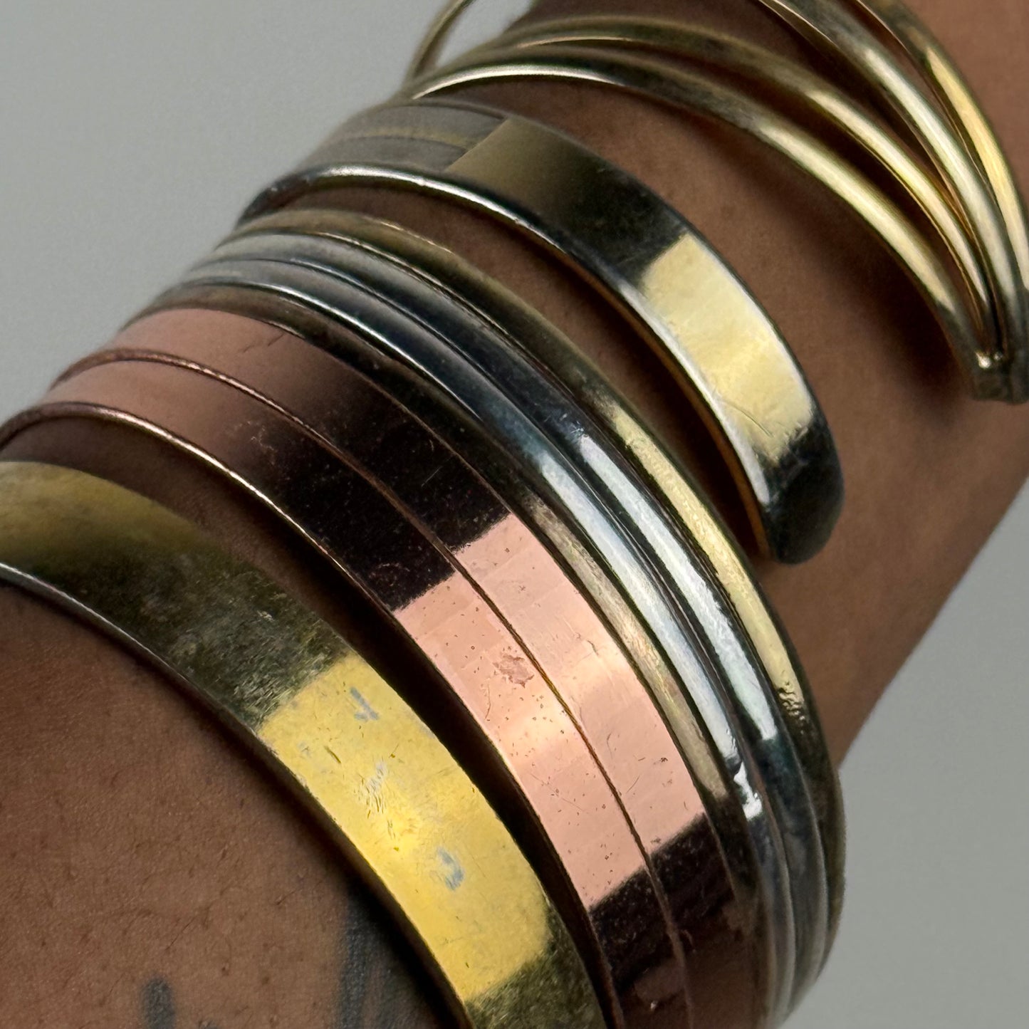 Boho bangle stack