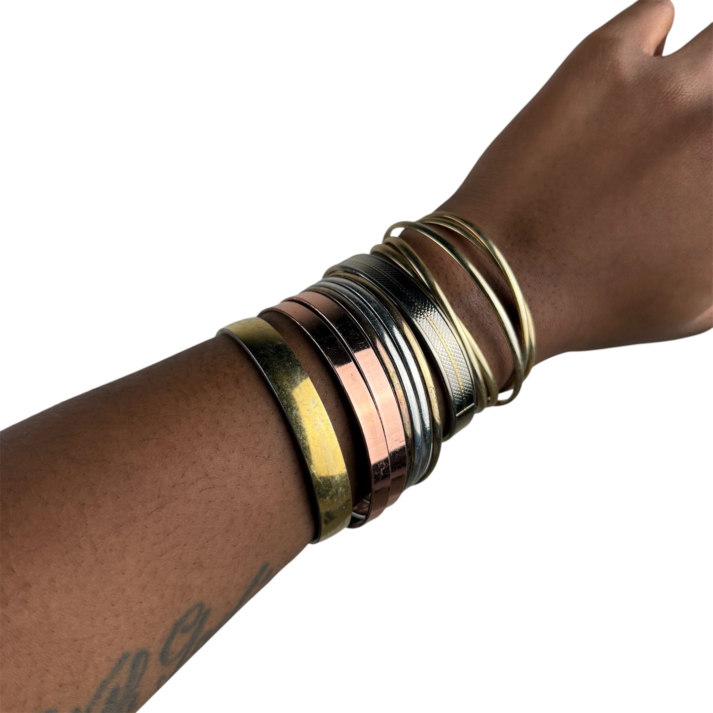 Boho bangle stack