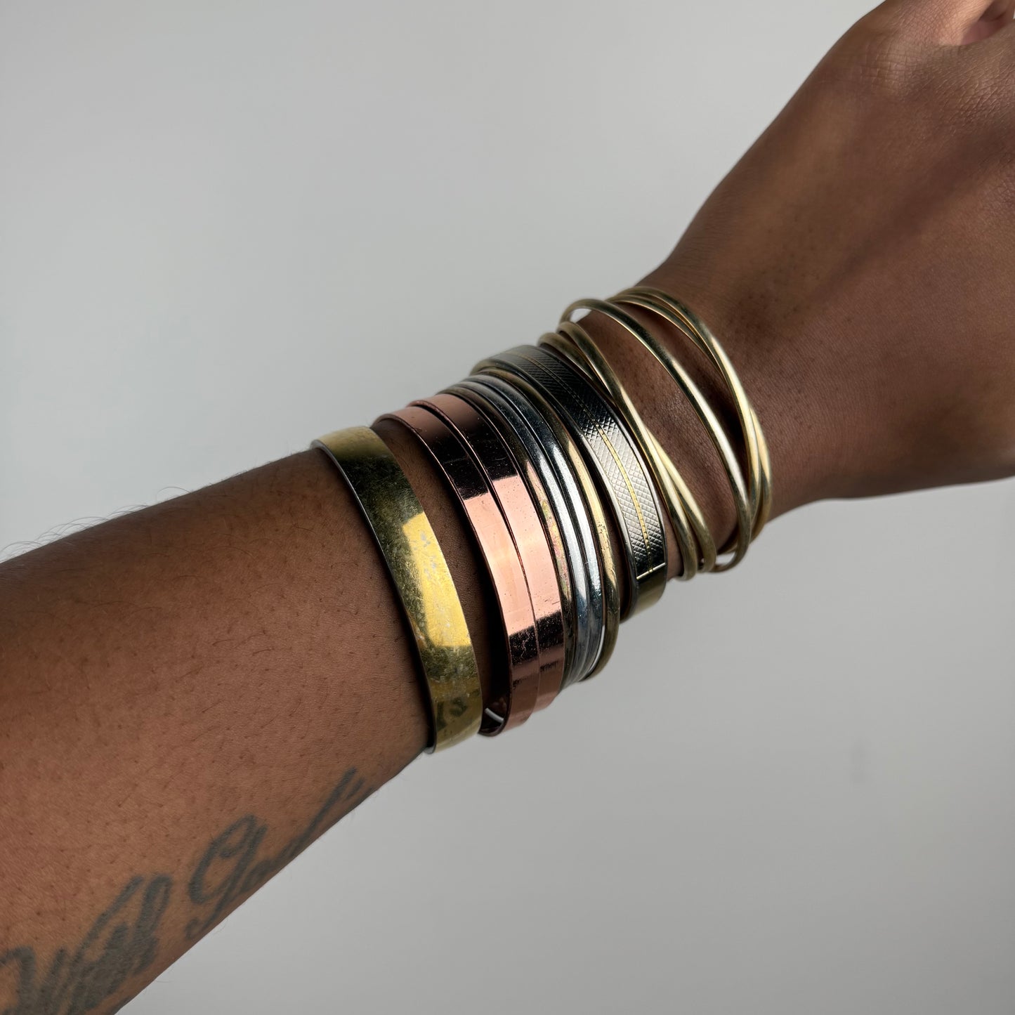 Boho bangle stack