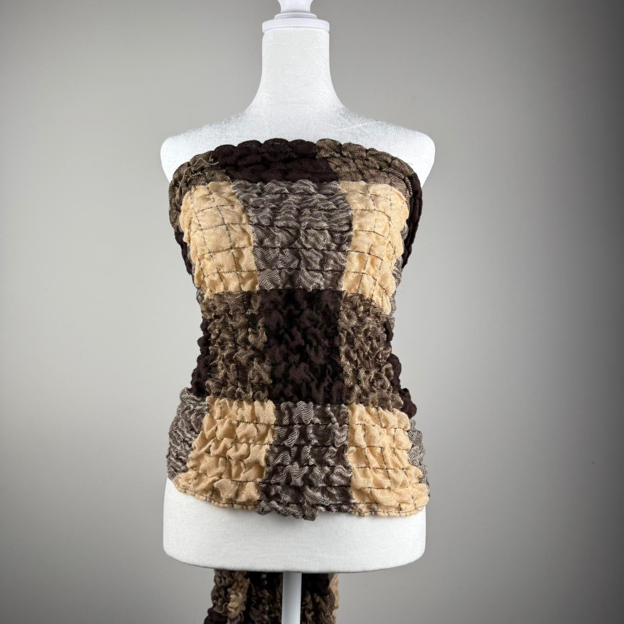 Brown scarf