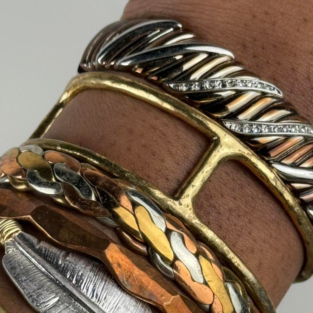 Boho bangle stack